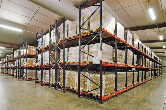 Push Back Pallet Rack for Millard warehouses
